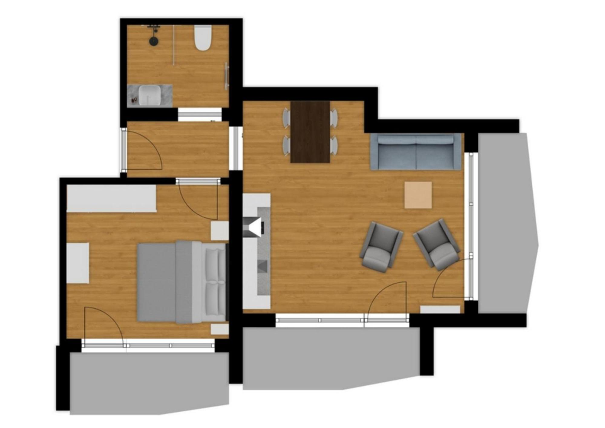Herzblut Wohlfuehl Appartements Oetz Camera foto
